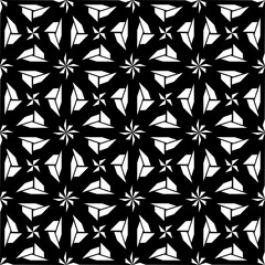 Black And White Pattern Vector 