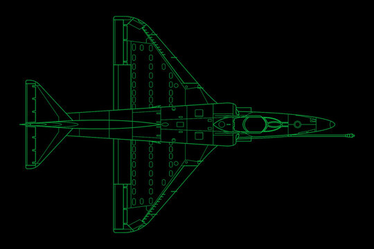 Avión de combate de ala delta A-4