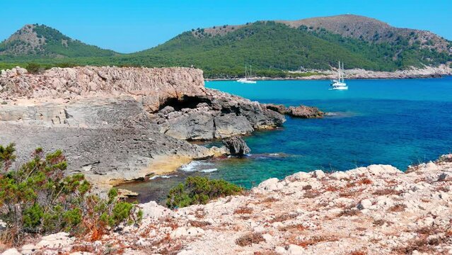 Majorca beach of Cala Agulla