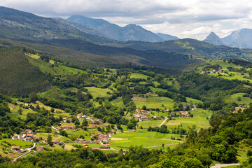 Fototapeta na wymiar Celis, Cantabria, Spain