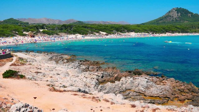 Majorca beach of Cala Agulla