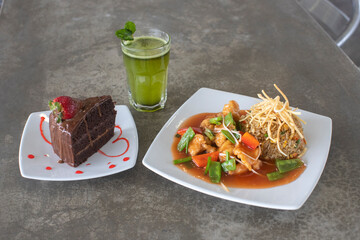 Menú completo comida completa