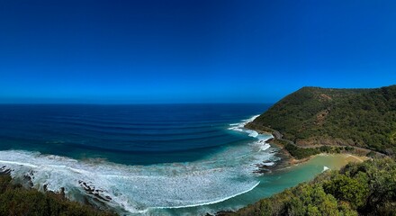Obraz premium Coast of the sea in Victoria, Australia.