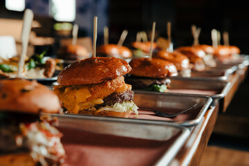 Cheeseburgers in a Row