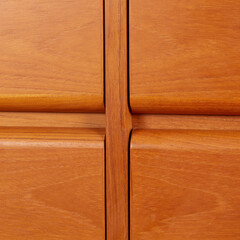 Teak Dresser Middle Detail