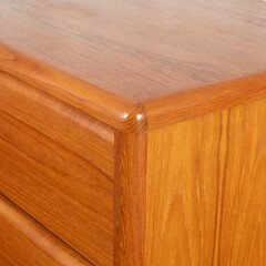 Teak Dresser Corner Detail