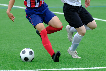 Fototapeta premium サッカー