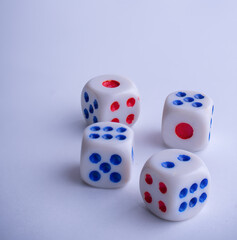  game cubes on white background