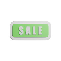 Button Sign Sale