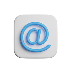 Obraz premium At Sign Account