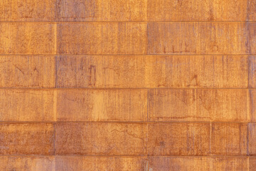 old rusty metal plate