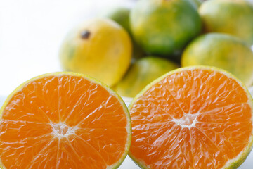 青切りみかん　　スタジオ撮影