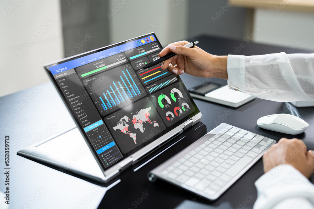 Poster Data Analyst Using Data Analytics KPI