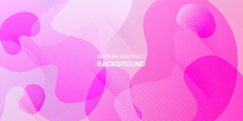 Fototapeta na wymiar Liquid Purple Background. Geometric Landing Page.