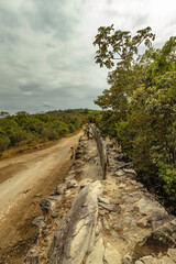Stone bicame in the city of Catas Altas, State of Minas Gerais, Brazil