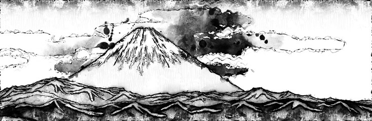 富士山　インクバージョン