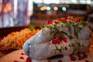 Chiles en Nogada - Comida Mexicana