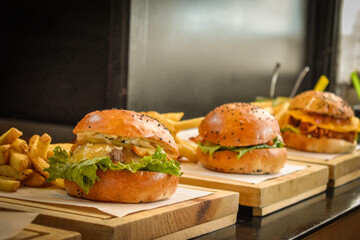 Hamburguesa artesanal