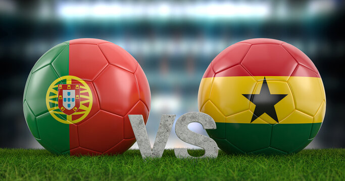 Football world cup group H Portugal vs Ghana