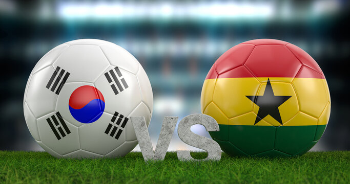 Football world cup group H South Korea vs Ghana