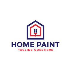 Painting home Or service Company  Logo Template Design Creative idea 