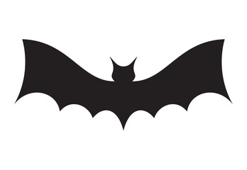 halloween bat flying silhouette