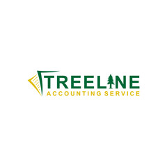 Tax service or accounting  logo   Template Design Creative idea 