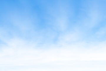 Cloud sky blue background with soft patterns and light wind