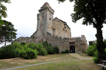 Fototapeta na wymiar Travel to Austria. Liechtenstein Castle.