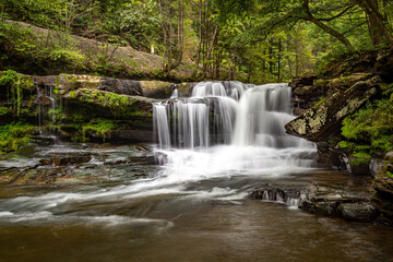 Fototapeta na wymiar Water Fall in West Virginia