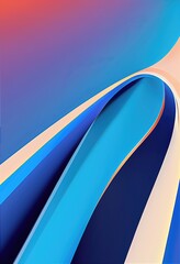 Blue and purple gradient, elegant, abstract, modern and rhetorical design elements, background design