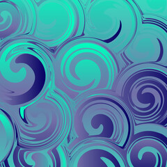 Fototapeta na wymiar Abstract pattern. Colorful circles abstract background. Vector illustration. 