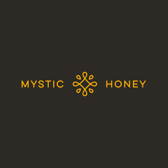 Mystic Honey Flower Floral Logo Icon Design Template