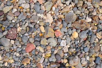 Rock, River stone, pattern pebbles texture background
