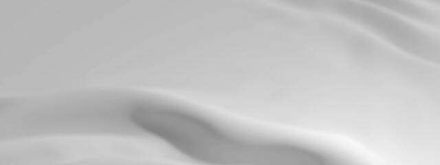 Obraz premium Abstract white satin background. Clear background.3d rendering.