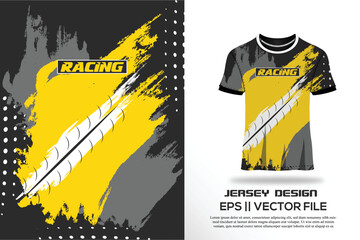 Tshirt and jersey design for racing cycling football gaming motocross Sports