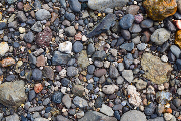 Rock, River stone, pattern pebbles texture background