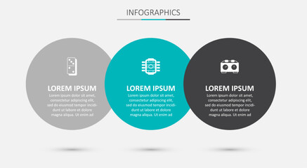 Set Table football, Domino and Time chess clock. Business infographic template. Vector