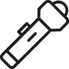 Torch Vector Icon