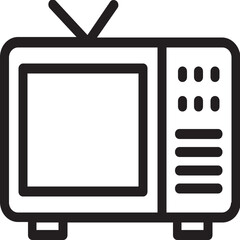 Television Vector Icon