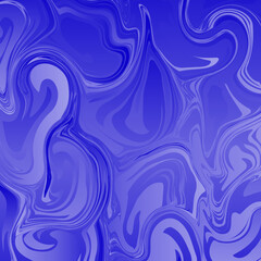Abstract seamless pattern vector illustration. Blue waves surface.