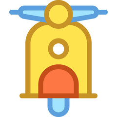 scooter Vector Icon