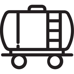 Fuel Tank Vector Icon