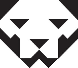 dog minimalist logo design