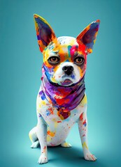 Artistic dog