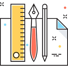 Office Tools Vector Icon 