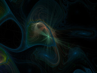 Imaginatory fractal abstract background Image
