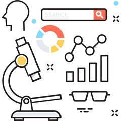 Market Research Vector Icon