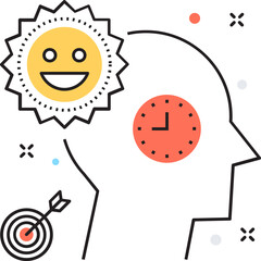 Happiness Vector Icon