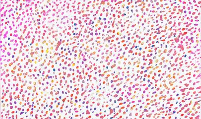 abstract dots creative pattern as background, hand drawn artwork, watercolor on paper
